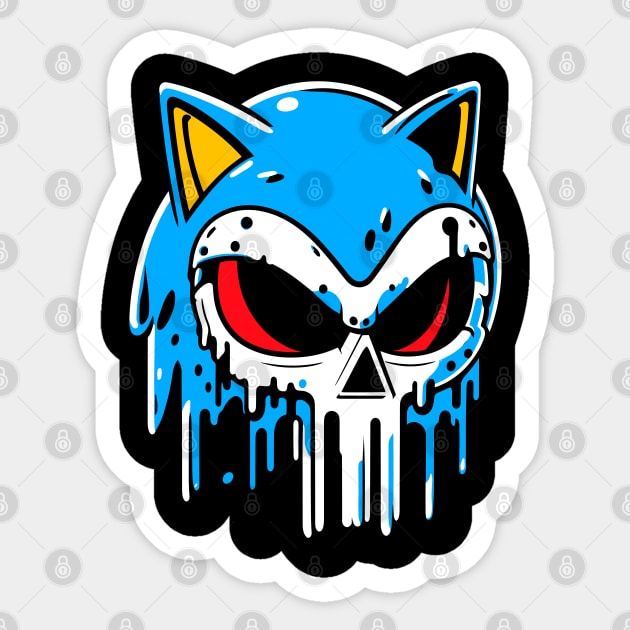 Sonic X Doom 01 Sticker by jeremykoplak